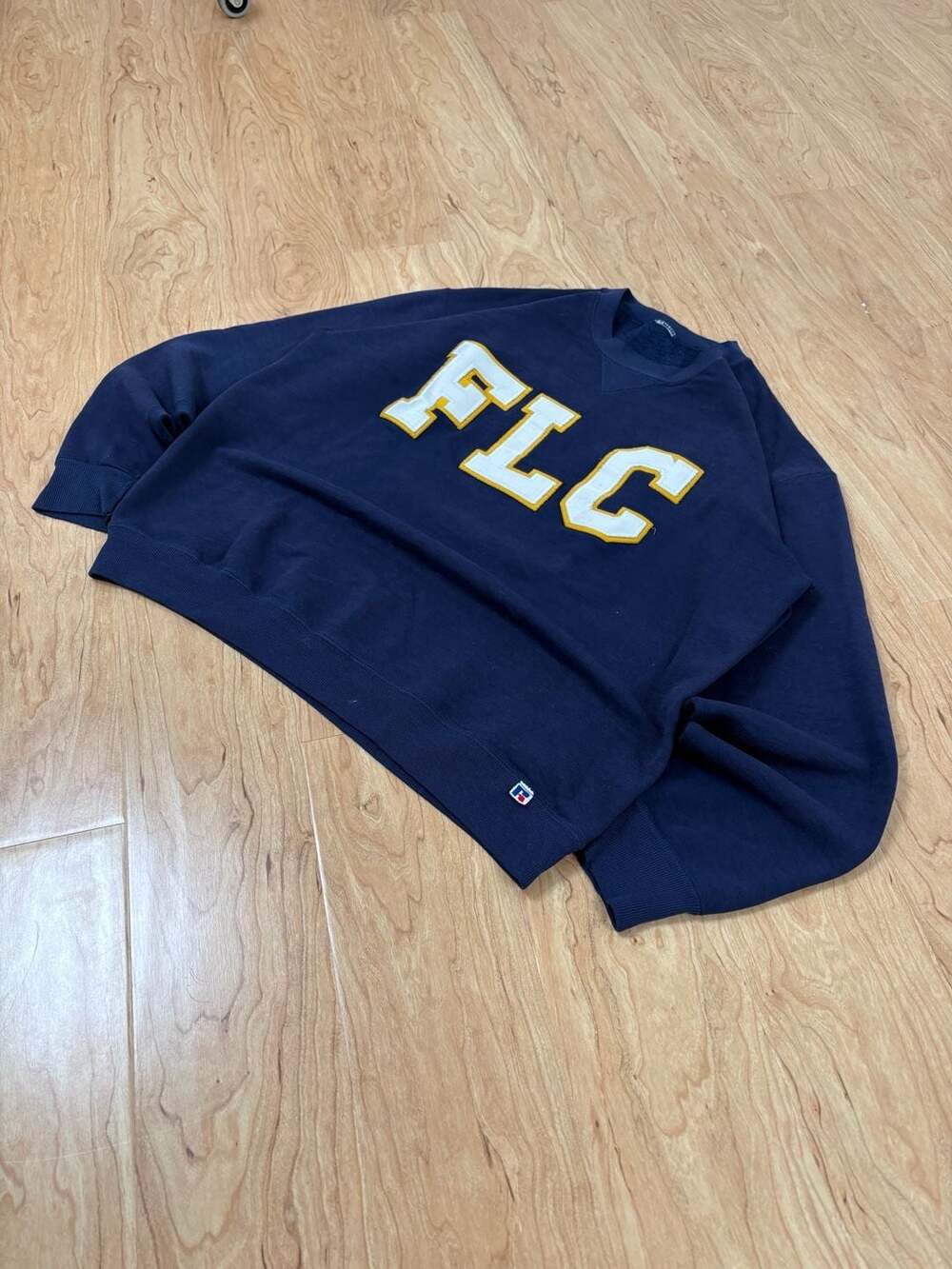 Vintage Russell Athletic FLC Embroidered Logo Crewneck Sweatshirt